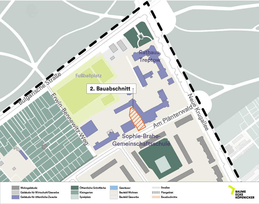 2. Bauabschnitt Sophie-Brahe-Schule © STERN GmbH 2024