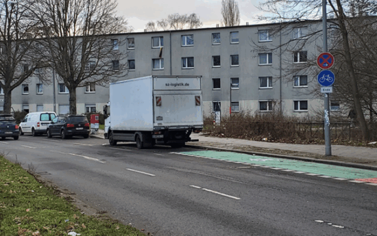 Kleinteilige Tiefbaumaßnahme – Radweg Sonnenallee